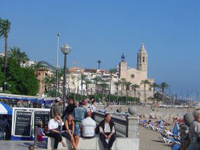 Strand in Barcelona