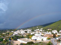 Regenbogen auf Ibiza