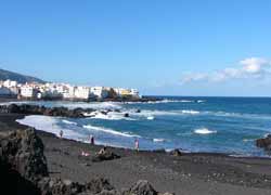 Strand von Puerto de la Cruz, Teneriffa